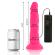 Diversia - Elastyczny Dildo Z Wibracjami Rozowy 23 CM -O- 4.3 CM