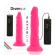 Diversia - Elastyczny Dildo Z Wibracjami Rozowy 23 CM -O- 4.3 CM