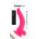 Diversia - Dildo Vibrante Flessibile Rosa 21.5 CM -O- 4.5 CM