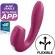 Satisfyer - App Stimolatore E Vibratore Sunray Rosso