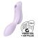 Satisfyer - Vibratore Curvy Trinity 2 Air Pulse Viola