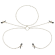 Ohmama Fetisch 4 Nippelklemmen Mit Kette