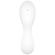 Satisfyer - Curvy Trinity 5 Estimulador De Pulso De Ar E Aplicativo Vibrador Branco