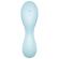 Satisfyer - Curvy Trinity 5 Estimulador De Pulso De Ar E Aplicativo Vibrador Azul