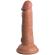 King Cock - Elite Realistische Siliconen Dildo 15,2 CM Karamel