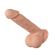 Baile - Belo Encontro Bahamut Dildo RealÍstico FlexÍvel 21.8 CM Natural
