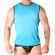 Macho - Niebieski T-Shirt L/XL