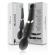 Black&silver - Beck Suction & Vibration Silicone Rechargeable Black