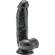 Get Real - Dildo 12 CM Com Bolas Preto