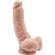 Get Real - 20,5 CM Dildo Met Natuurlijke Testikelen