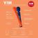 Fun Factory - Vim Silicone Recarregvel Vibrante Peso Rumble Wand Midnight Blue