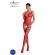 Passion - Eco Collection Bodystocking Eco BS001 Rot