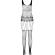 Passion - Eco Collection Bodystocking Eco BS001 Weiss