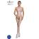Passion - Eco Collection Bodystocking Eco BS013 Weiss