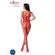 Passion - BS098 Roter Bodystocking, Eine GrÖsse