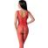 Passion - BS098 Roter Bodystocking, Eine GrÖsse