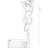 Passion - BS099 Weisser Bodystocking, Eine GrÖsse