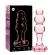 Nebula Series By Ibiza - Model 1 Plug Roze Borosilicate Glas 10,5 CM -of- 3 CM