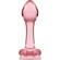 Nebula Series By Ibiza - Model 2 Plug Roze Borosilicate Glas 11 CM -of- 3,5 CM