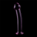 Nebula Series By Ibiza - Model 11 Dildo Szklo Borosilikatowe Rozowy 16 CM -O- 3 CM