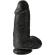 King Cock - PÉnis RÉaliste Chubby 23 CM Noir