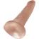 King Cock - Realistische Penis 12 CM Karamel