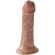 King Cock - Realistische Penis 15 CM Karamel