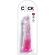 King Cock - Heldere Realistische Penis 19,7 CM Roze