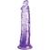 King Cock - Clear Pene Realistico 19.7 CM Viola