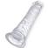 King Cock - Heldere Realistische Penis 19,7 CM Transparant