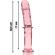 Nebula Series By Ibiza - Modell 16 Dildo Borosilikatglas Rosa 18.5 CM -O- 3 CM