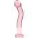 Nebula Series By Ibiza - Modell 18 Dildo Borosilikatglas Rosa 18.5 CM -O- 3.5 CM