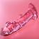 Nebula Series By Ibiza - Model 19 Dildo Szklo Borosilikatowe Rozowy 18.5 CM -O- 4 CM