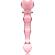 Nebula Series By Ibiza - Modell 21 Dildo Borosilikatglas Rosa 20.5 CM -O- 3.5 CM