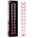Nebula Series By Ibiza - Modell 22 Dildo Borosilikatglas Rosa 21.5 CM -O- 2.5 CM