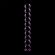 Nebula Series By Ibiza - Modell 22 Dildo Borosilikatglas Rosa 21.5 CM -O- 2.5 CM