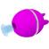 Pretty Love - Vibratore In Silicone Tondo Viola Gemini Ball