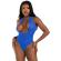 Leg Avenue - Bad Body Bez RekawÓw Royal Blue