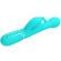Pretty Love - Vibrateur Dejon Rabbit 3 En 1 Multifonction Vert Aqua