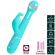 Pretty Love - Vibrateur Dejon Rabbit 3 En 1 Multifonction Vert Aqua