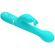 Pretty Love - Vibrateur Dejon Rabbit 3 En 1 Multifonction Vert Aqua
