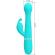 Pretty Love - Vibrateur Dejon Rabbit 3 En 1 Multifonction Vert Aqua