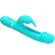 Pretty Love - Vibrateur Dejon Rabbit 3 En 1 Multifonction Vert Aqua