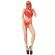 Chilirose - Cr 3882 Set Bodysuit Oberteil Rot S/M