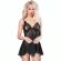 Chilirose - Cr 4194 Babydoll Nero S/M
