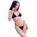 Chilirose - Cr 4449 Ensemble Bikini Noir S/M