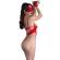 Chilirose - Cr 4488 Body Dentelle Rouge L/XL