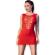 Chilirose - Cr 4622 Kleid Rot S/M