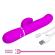 Pretty Love - 3 In 1 Multifunctionele G-Spot Vibrator Paars