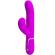 Pretty Love - 3 In 1 Multifunctionele G-Spot Vibrator Paars